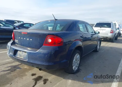 2014 Dodge Avenger Se z USA, uszkodzony, nr VIN 1C3CDZAB7EN221664